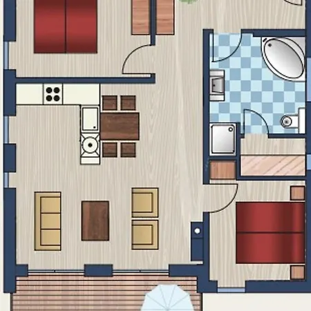 Apartment 49 2 S Waterkant Schillig